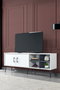 Hanah Home Şile 3612 Soporte para TV Blanco y Antracita